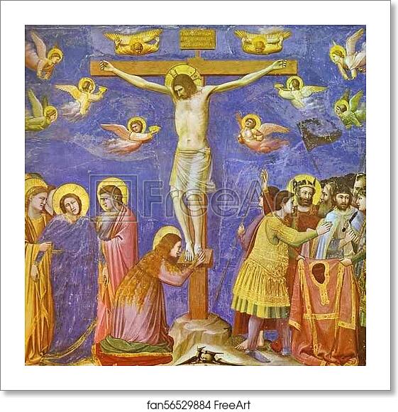 Free art print of The Crucifixion by Giotto Free art print of The Crucifixion by Giotto