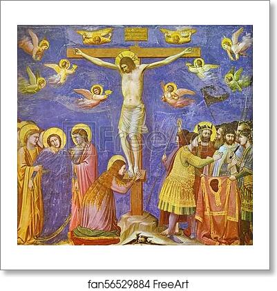 Free art print of The Crucifixion by Giotto