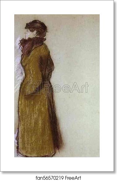 Free art print of Lady in Town Clothes by Edgar Degas Free art print of Lady in Town Clothes by Edgar Degas