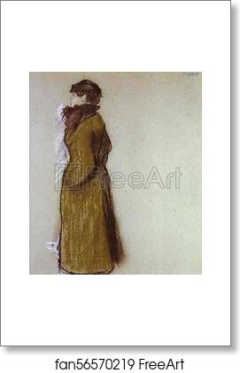 Free art print of Lady in Town Clothes by Edgar Degas