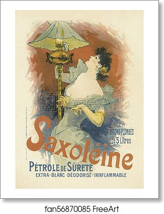 Free art print of La "Saxoléine". by Jules Chéret Free art print of La "Saxoléine". by Jules Chéret