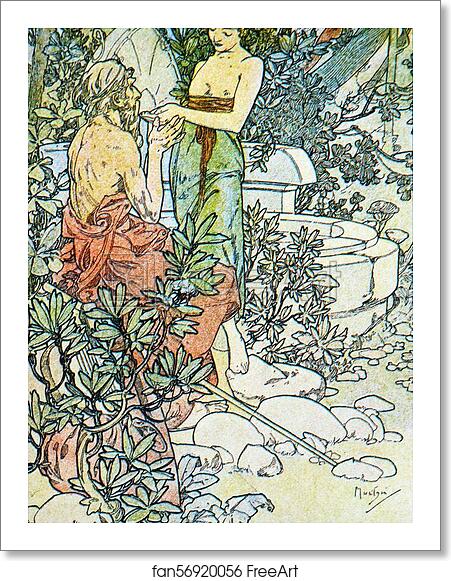 Free art print of Clio by Alphonse Mucha Free art print of Clio by Alphonse Mucha