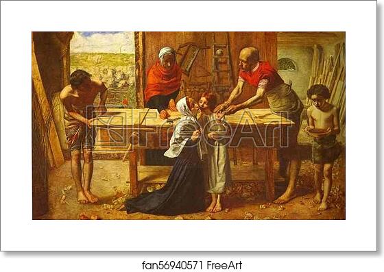 Free art print of Christ in the House of His Parents by Sir John Everett Millais Free art print of Christ in the House of His Parents by Sir John Everett Millais