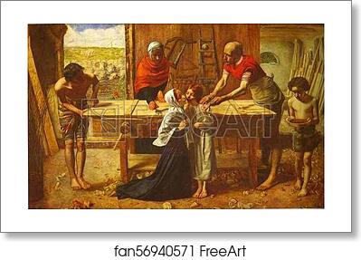 Free art print of Christ in the House of His Parents by Sir John Everett Millais Free art print of Christ in the House of His Parents by Sir John Everett Millais