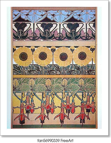 Free art print of Documents Decoratifs by Alphonse Mucha Free art print of Documents Decoratifs by Alphonse Mucha