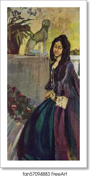 Free art print of In the Park by Victor Borisov-Musatov Free art print of In the Park by Victor Borisov-Musatov