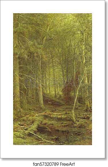 Free art print of Backwoods by Ivan Shishkin Free art print of Backwoods by Ivan Shishkin