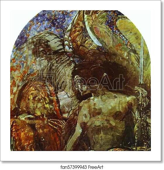 Free art print of Prophet by Mikhail Vrubel Free art print of Prophet by Mikhail Vrubel