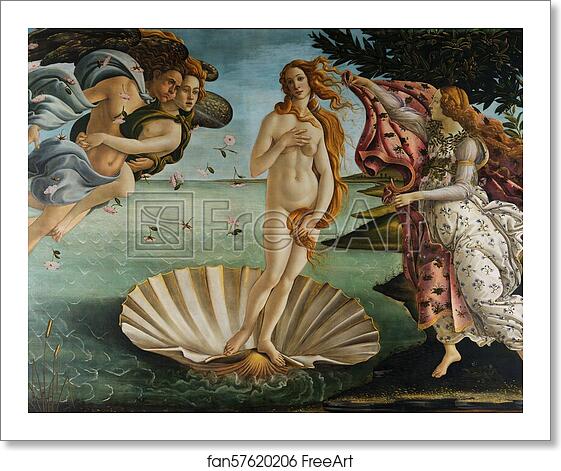 Free art print of The Birth of Venus by Sandro Botticelli Free art print of The Birth of Venus by Sandro Botticelli