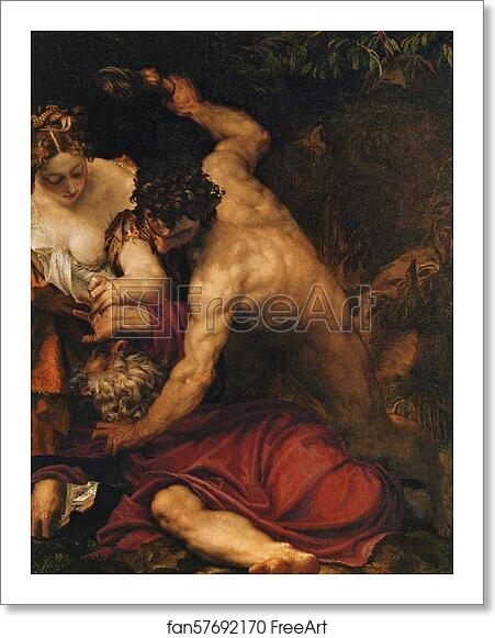 Free art print of Temptation of Saint Anthony by Paolo Veronese