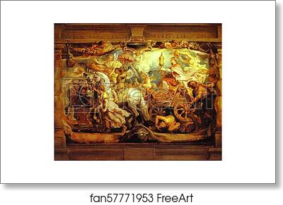 Free art print of The Triumph of the Church by Peter Paul Rubens