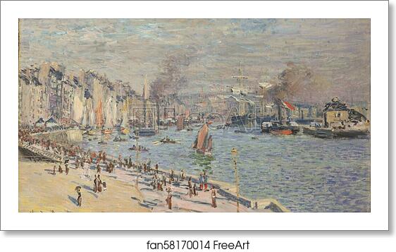 Free art print of Port of Le Havre by Claude Monet Free art print of Port of Le Havre by Claude Monet