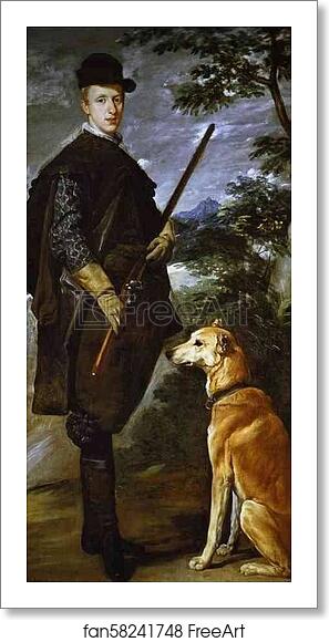 Free art print of The Cardinal Infante Don Fernando (Philip IV's Younger brother) as a Hunter by Diego Velázquez Free art print of The Cardinal Infante Don Fernando (Philip IV's Younger brother) as a Hunter by Diego Velázquez