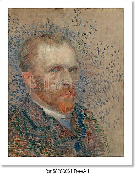 Free art print of Self-portrait by Vincent Van Gogh Free art print of Self-portrait by Vincent Van Gogh