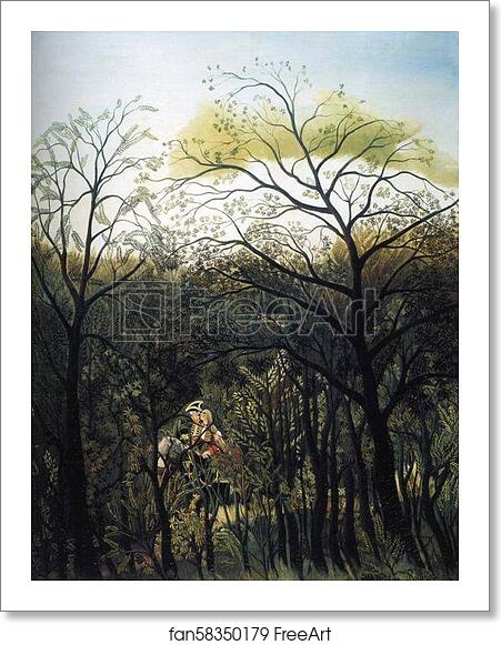 Free art print of Rendezvous in the Forest by Henri Rousseau Free art print of Rendezvous in the Forest by Henri Rousseau