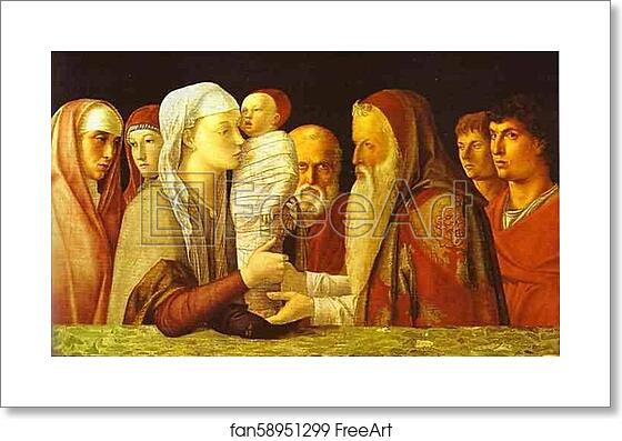 Free art print of The Presentation in the Temple by Giovanni Bellini Free art print of The Presentation in the Temple by Giovanni Bellini