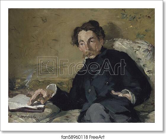 Free art print of Stéphane Mallarmé by Édouard Manet Free art print of Stéphane Mallarmé by Édouard Manet