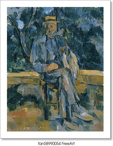 Free art print of Portrait of Peasant by Paul Cézanne Free art print of Portrait of Peasant by Paul Cézanne