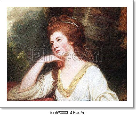 Free art print of Lady Beauchamp-Proctor. Detail by George Romney Free art print of Lady Beauchamp-Proctor. Detail by George Romney