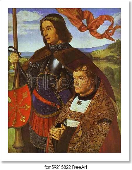 Free art print of Portrait of Francis de Chateaubriand Presented by St. Maurice by Jean Hey, Master Of Moulins Free art print of Portrait of Francis de Chateaubriand Presented by St. Maurice by Jean Hey, Master Of Moulins