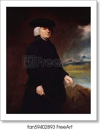Free art print of William Paley by George Romney