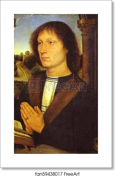 Free art print of St. Benedict by Hans Memling Free art print of St. Benedict by Hans Memling
