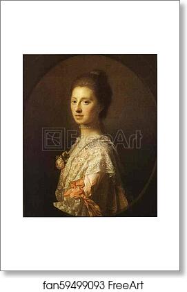 Free art print of Portrait of Anne Bruce, Mrs. Bruce of Arnot by Allan Ramsay