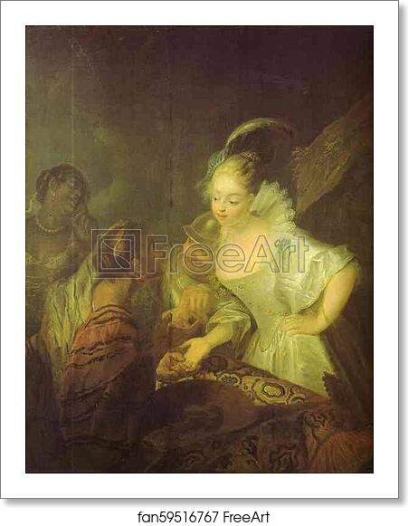 Free art print of Fortune Teller by Antoine Pesne Free art print of Fortune Teller by Antoine Pesne