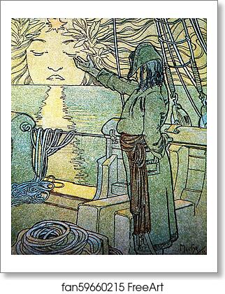 Free art print of Clio by Alphonse Mucha Free art print of Clio by Alphonse Mucha