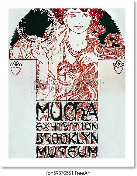 Free art print of Mucha Exhibition/Exposition Mucha by Alphonse Mucha