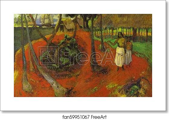 Free art print of Tahitian Idyll by Paul Gauguin Free art print of Tahitian Idyll by Paul Gauguin