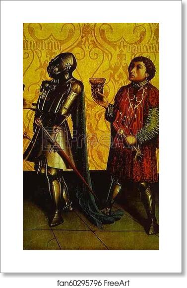 Free art print of Sabobai and Benaiah by Konrad Witz Free art print of Sabobai and Benaiah by Konrad Witz