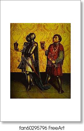 Free art print of Sabobai and Benaiah by Konrad Witz