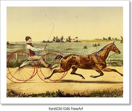 Free art print of Flora Temple by Currier & Ives Free art print of Flora Temple by Currier & Ives