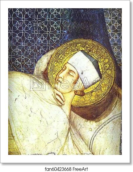 Free art print of St. Martin's Dream by Simone Martini Free art print of St. Martin's Dream by Simone Martini