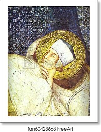 Free art print of St. Martin's Dream by Simone Martini