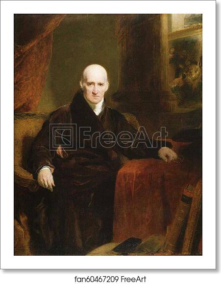 Free art print of Benjamin West, PRA (1738-1820) by Sir Thomas Lawrence Free art print of Benjamin West, PRA (1738-1820) by Sir Thomas Lawrence