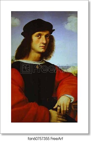 Free art print of Portrait of Agnolo Doni by Raphael