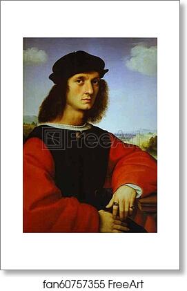 Free art print of Portrait of Agnolo Doni by Raphael Free art print of Portrait of Agnolo Doni by Raphael