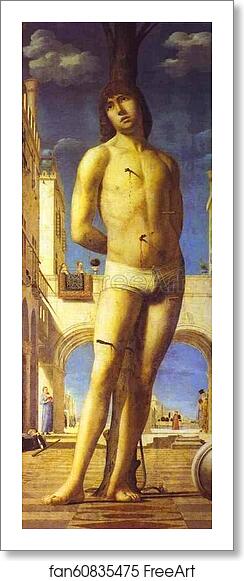Free art print of St. Sebastian by Antonello Da Messina Free art print of St. Sebastian by Antonello Da Messina