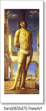 Free art print of St. Sebastian by Antonello Da Messina