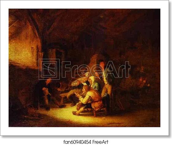 Free art print of Reading a Letter by Isaack Van Ostade Free art print of Reading a Letter by Isaack Van Ostade