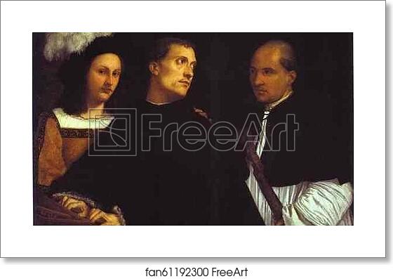Free art print of The Concert by Titian