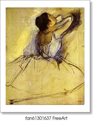Free art print of Dancer (Danseuse) by Edgar Degas