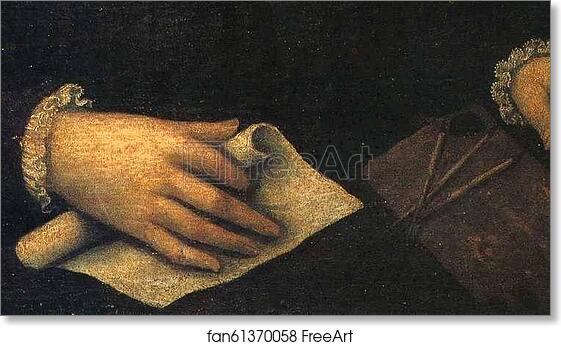 Free art print of Self-Portrait. Detail by Sofonisba Anguissola