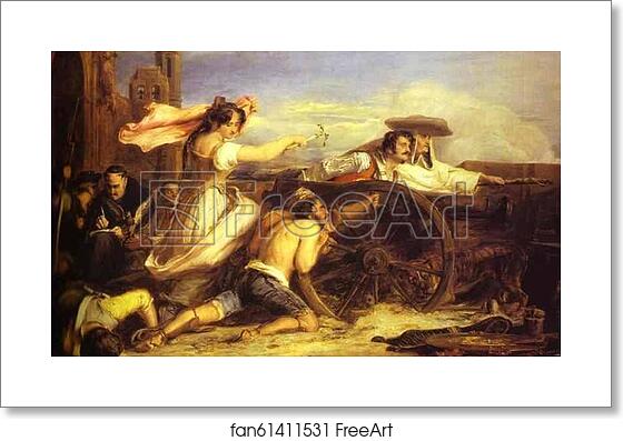 Free art print of The Defence of Saragossa by Sir David Wilkie Free art print of The Defence of Saragossa by Sir David Wilkie