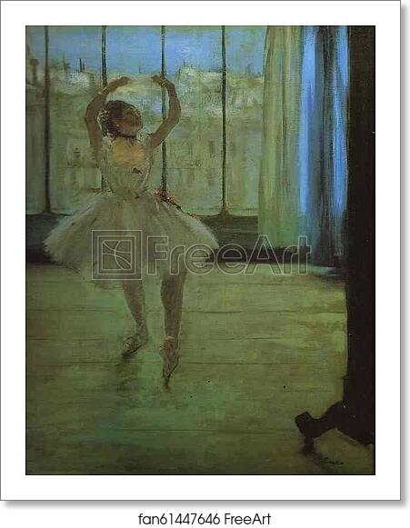 Free art print of Dancer at the Photographer's by Edgar Degas Free art print of Dancer at the Photographer's by Edgar Degas