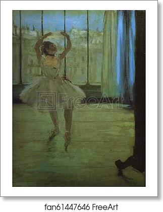 Free art print of Dancer at the Photographer's by Edgar Degas