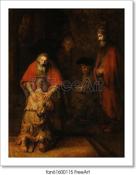 Free art print of The Return of the Prodigal Son by ...