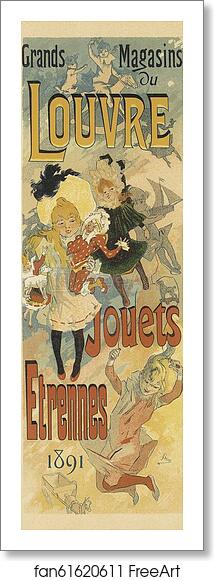 Free art print of Magasins du Louvre by Jules Chéret Free art print of Magasins du Louvre by Jules Chéret